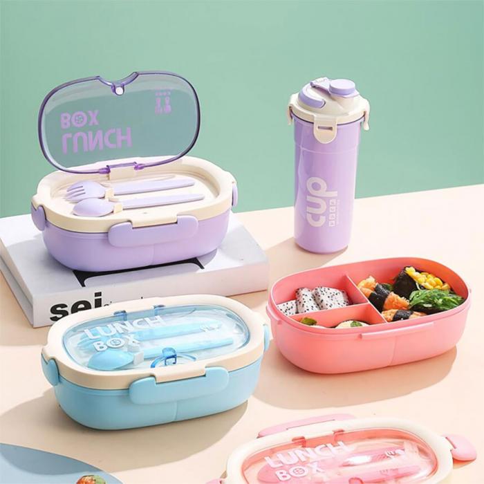 旦形套裝飯盒(飯盒850